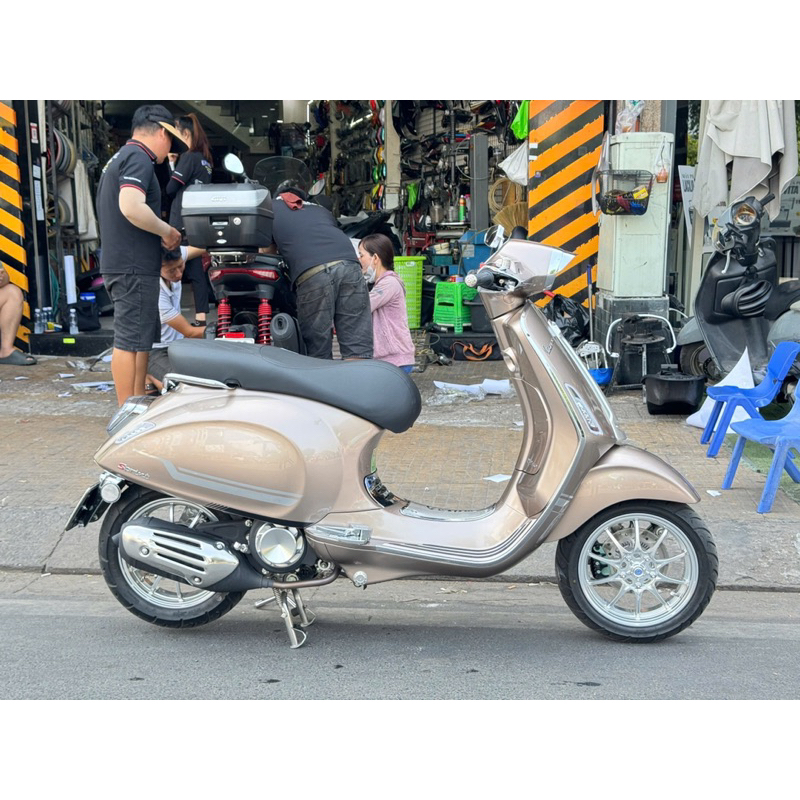 Tem vespa Sprint/Primavera decal crom cao cấp