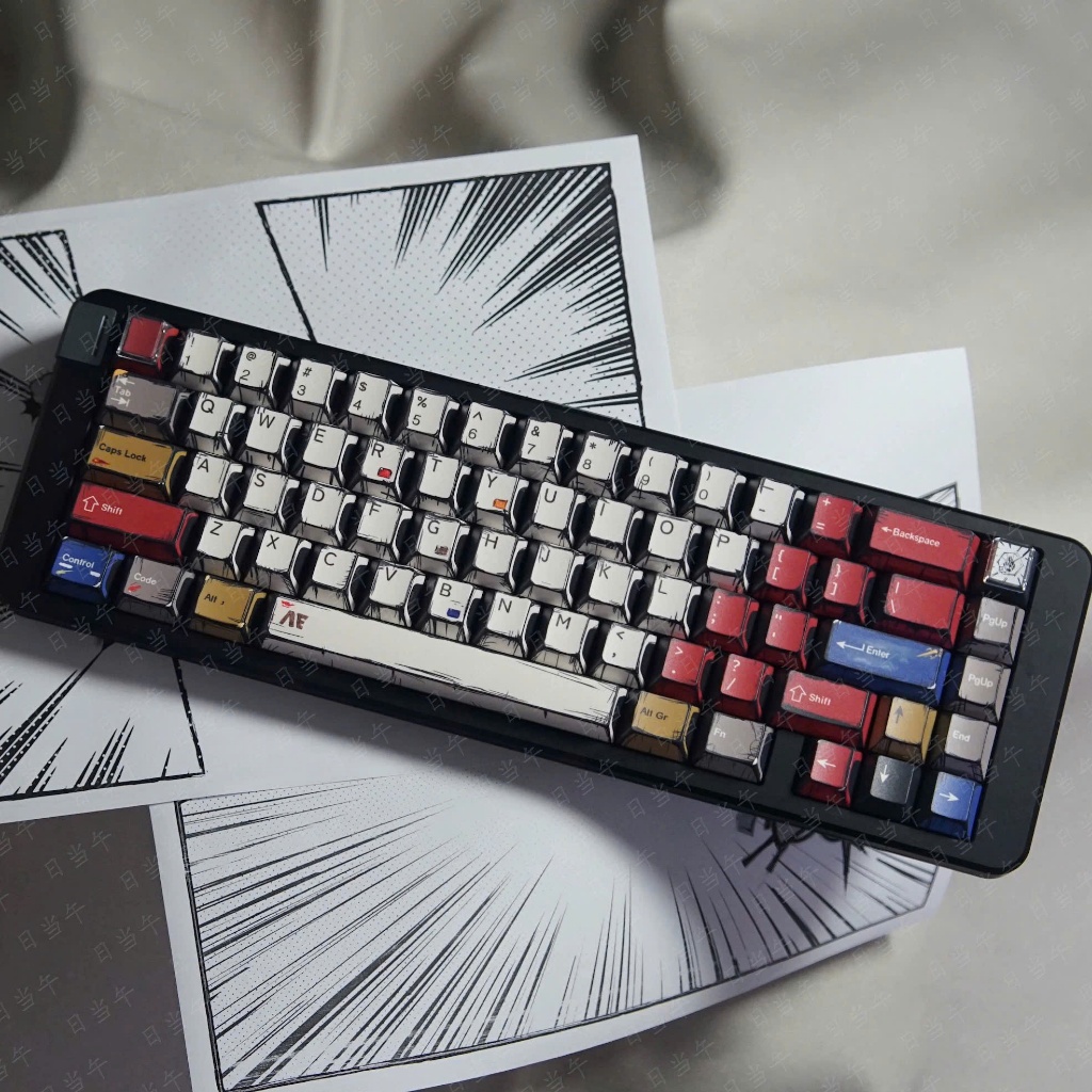 Keycap Comic Gundam  | NDN Studio | Profile Cherry | Keyboard Studio
