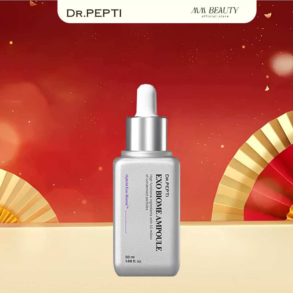 Ảnh Tinh Chất Dưỡng Da, Giảm Nếp Nhăn Dr. Pepti Exo Biome Ampoule 50ml 2