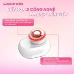 Máy Rửa Mặt Lokykin 5 Trong 1 - Đẩy Tinh Chất, Nâng Cơ, Trẻ Hóa Da Với Ánh Sáng Photon và EMS - Bảo Hành 365 Ngày — ảnh 6