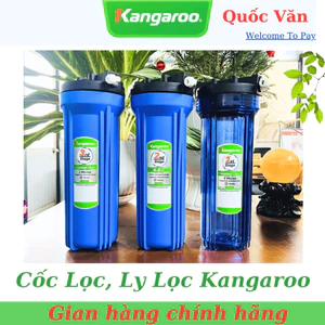 Cốc lọc nước Kangaroo chính hãng - Cốc 1 2 3 Dành cho Máy Lọc Nước Kangarooo - Ly lọc nước Kangaroo