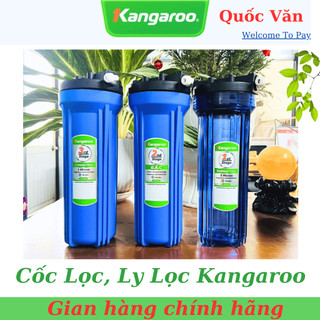 Cốc lọc nước Kangaroo chính hãng - Cốc 1 2 3 Dành cho Máy Lọc Nước Kangarooo - Ly lọc nước Kangaroo