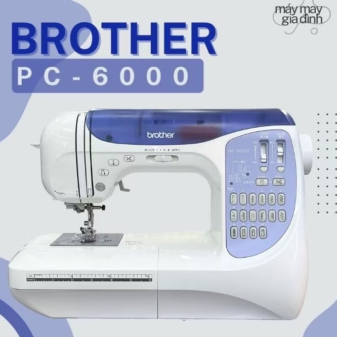 MÁY MAY KHÂU GIA ĐÌNH BROTHER BC-6000, | Shopee Việt Nam