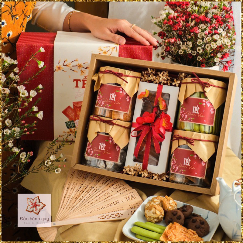 Set Quà Tết Handmade Tổng Hợp Set Quà Bánh kẹo Ngon Làm Quà Cho Bạn Bè ...