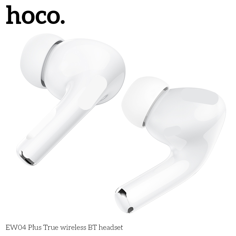 Tai Nghe Bluetooth Hoco EW04 Plus TWS 5.1 – Pin 4h, Có Mic Đàm Thoại, Âm Thanh Rõ Nét, Đệm Tai Silicon Êm Ái