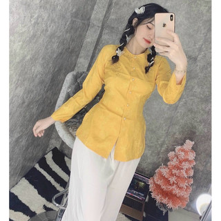 Bà Ba Gấm Cao Cấp #Quần Áo Lẻ Nữ Jacket Top Kem Dress Women