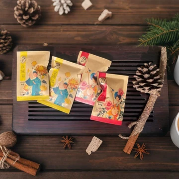Trà dưỡng nhan Đông trùng hạ thảo (GÓI LẺ DÙNG THỬ) - Cúc thảo Trà/Hồng thảo trà Dala Phan