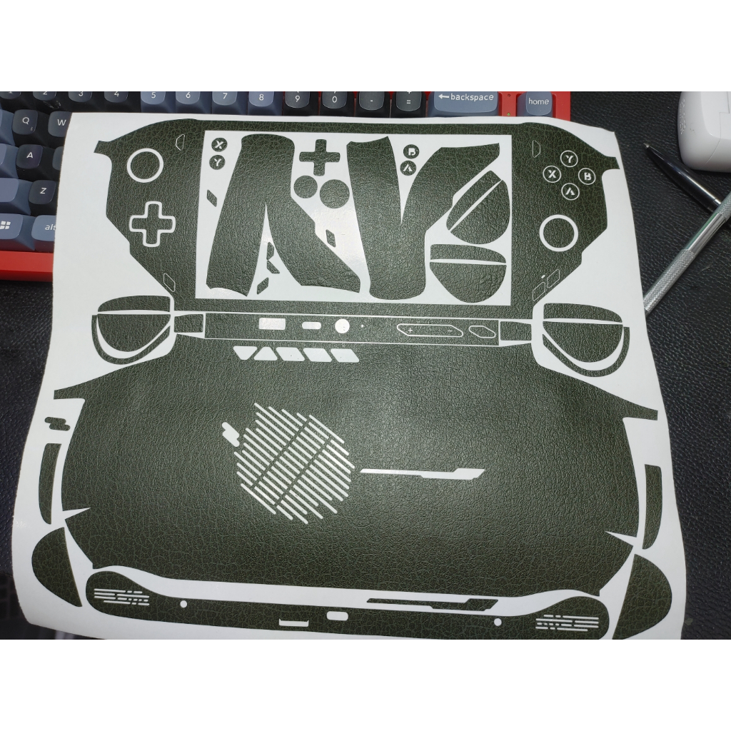 Skin dán OneXPlayer One X Fly mẫu rêu xanh | Film 3M vân nổi | Custom theo yêu cầu | One X Player OneXFly