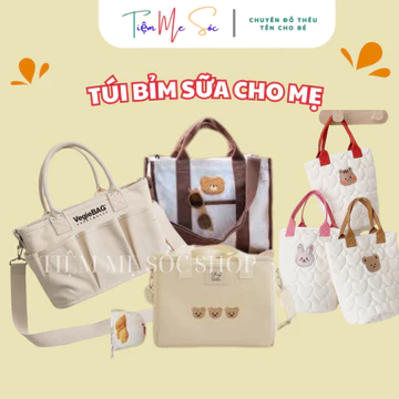 Túi Xách Bỉm Sữa, Ba Lô Bỉm Sữa Giữ Nhiệt Đa Năng Tiệm Mẹ Sóc Shop