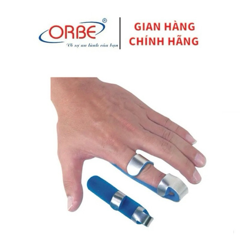 Nẹp Bóng Chày ORBE ( nẹp nhôm 3 chấu)- Cố định khớp ngón tay bị thương, di tật, gãy xương -  Orbe (Việt nam)