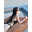 Bikini 1 mảnh khoét lưng khoe lưng Trần . Hàng thiết kế ( sẵn hàng )
