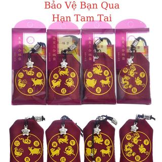 Túi Tam Hợp Quý Nhân Giải Hạn Tam Tai Cho Tuổi Hợi Mão Mùi May Mắn Giúp Tai Qua Nạn Khỏi