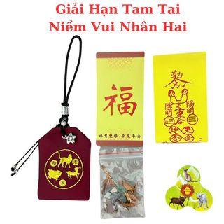 Túi Tam Hợp Quý Nhân Giải Hạn Tam Tai Cho Tuổi Hợi Mão Mùi May Mắn Giúp Tai Qua Nạn Khỏi