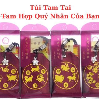 Túi Tam Hợp Quý Nhân Giải Hạn Tam Tai Cho Tuổi Hợi Mão Mùi May Mắn Giúp Tai Qua Nạn Khỏi