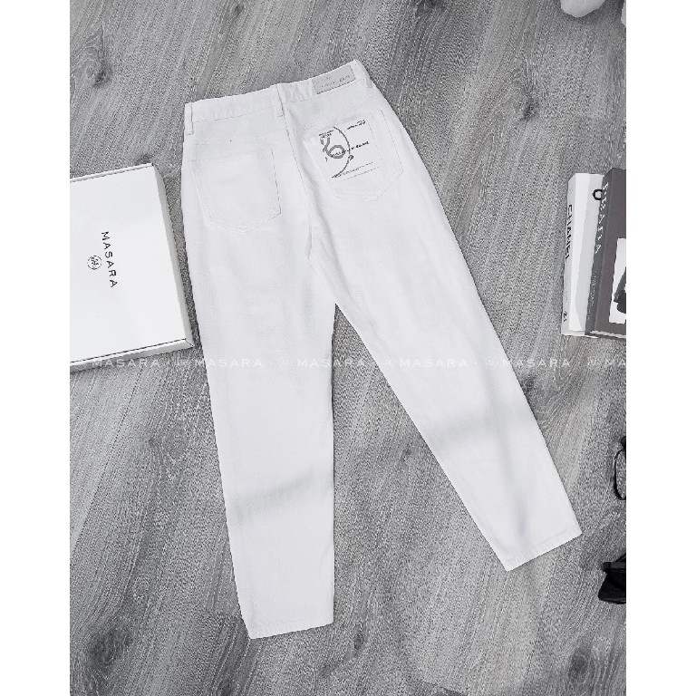 QUẦN JEAN BAGGY RÁCH 2 ĐÙI MÀU TRẮNG