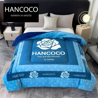 Siêu phẩm chăn lông thỏ HANCOCO cao cấp siêu ấm, siêu mềm nhập khẩu siêu ấm hàng nhập khẩu loại 1