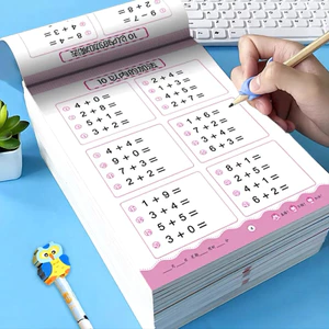 Sách Tập Làm Toán Phép Tính Cộng Trừ Phạm Vi 10/20/50/100 Cho Bé Từ 5-7 Tuổi.