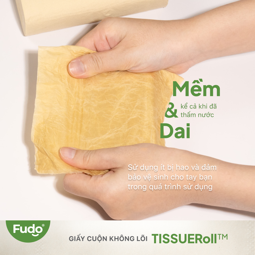 Ảnh Túi Giấy Cuộn Không Lõi ║ Fudo Bamboo® ║ TISSUEROLLS™ 4