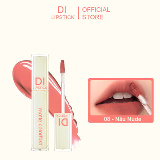 [1.1 MUA 2 TẶNG 1] 08 - Nâu Nude Son DI Lipstick chính hãng