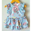 Đồ bộ bé gái sát nách, phối bèo xinh từ 8 - 14 kg, may rộng rãi, vải thun tăm mềm mát, co giãn tốt