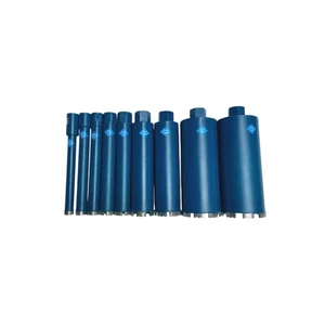 Mũi Khoan Rút Lõi Bê Tông, Cốt Thép, Tường Gạch Phi 22,27,30,36,40,56,63,89,96 x 250mm, Mũi Khoan Nước