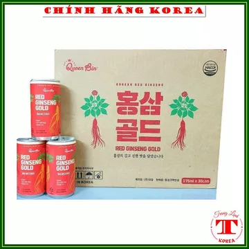 Nước hồng sâm Lon hàn quốc Queen Bin, thùng 30 lon - Nước sâm Korea cao cấp - tranglinh