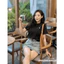 Áo thun babytee nữ thêu hình ngựa hàng QC 3810