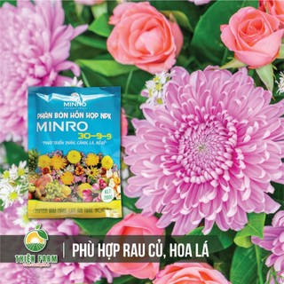 Phân bón NPK 30-9-9+TE THIỆN FARM (túi 200g) giúp cây phát triển bộ rễ, thân, cành lá, tăng đề kháng