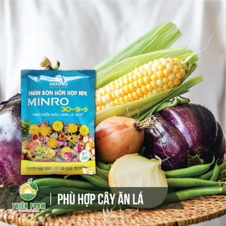 Phân bón NPK 30-9-9+TE THIỆN FARM (túi 200g) giúp cây phát triển bộ rễ, thân, cành lá, tăng đề kháng