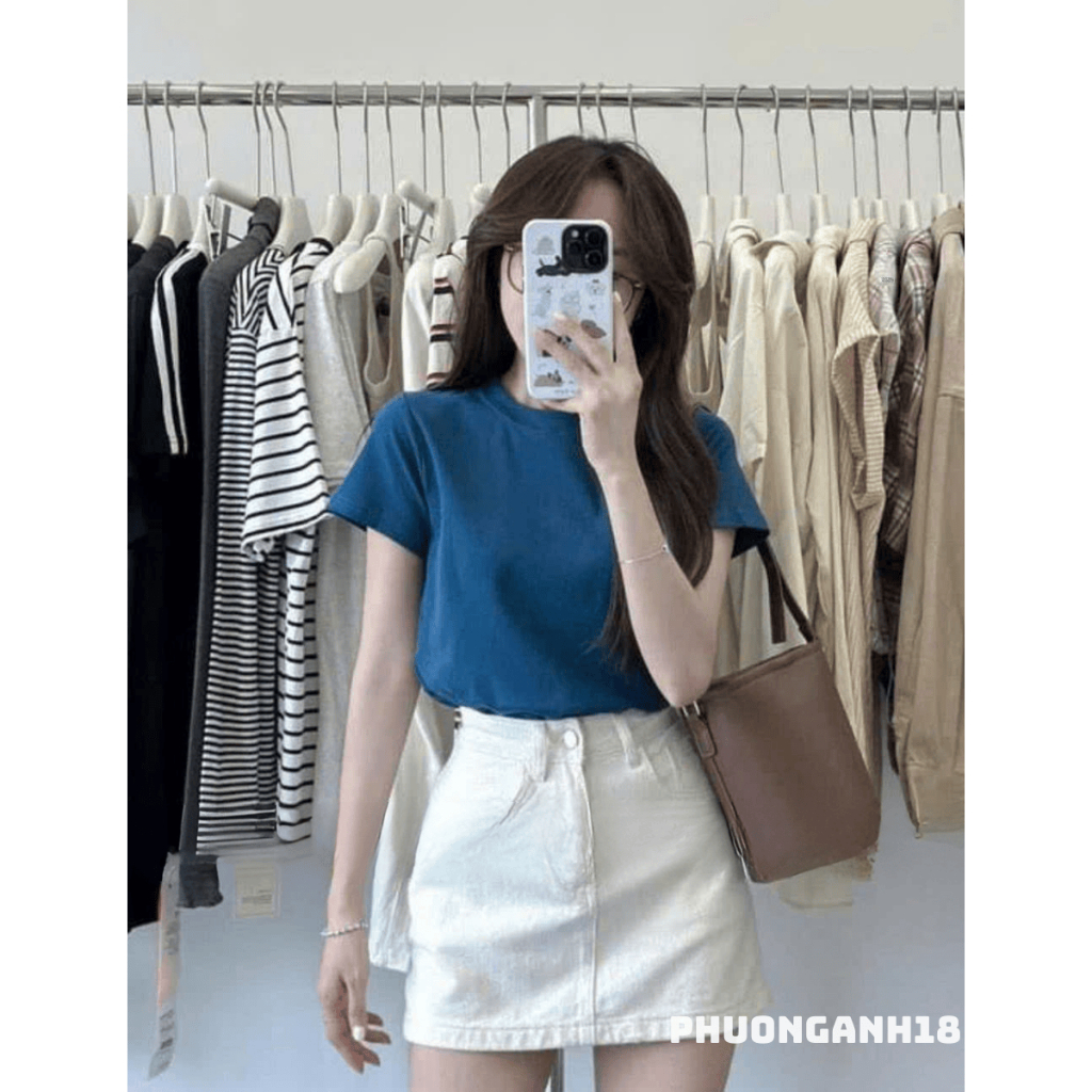 [Hàng có sẵn] Áo thun trơn babytee hàng Quảng Châu Mác Nafan A115