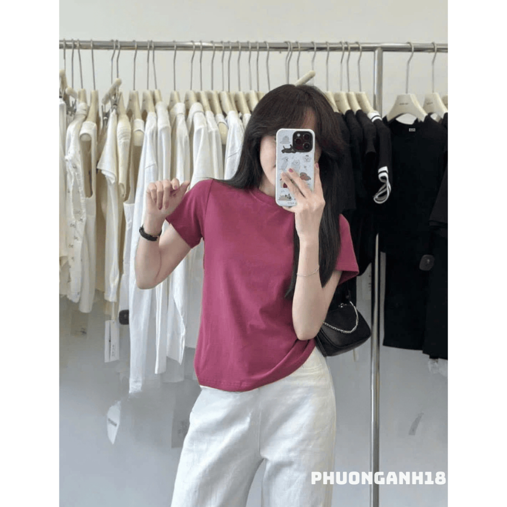 [Hàng có sẵn] Áo thun trơn babytee hàng Quảng Châu Mác Nafan A115