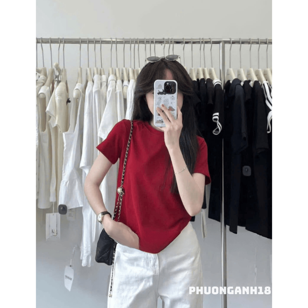 [Hàng có sẵn] Áo thun trơn babytee hàng Quảng Châu Mác Nafan A115