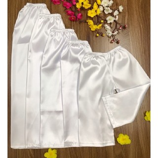 Quần Lụa Nhiều Màu Mặc Áo Dài Cho Bé Gái, Quần Lụa Mặc Bà Ba Siêu Đẹp Chất Lụa Bóng Suôn Mượt Ống Rộng QU01 - BEEKIDS