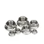 50 cái M4,M5, M6, M8,M10 Đai ốc liền long đen, ecu liền vành Inox201 M4-M10