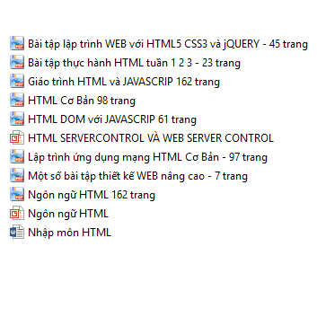 File .RAR tổng hợp HTML trên máy tính | Shopee Việt Nam