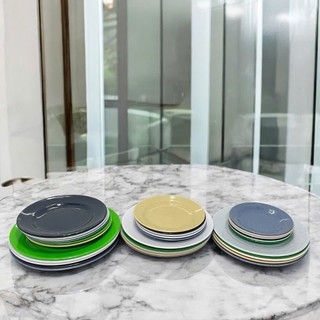 [LOẠI 1] Đĩa Nhựa Melamine Cạn Dày Dặn – Đĩa Ăn Nhà Hàng, Quán Nhậu 15/18/20/22/25cm