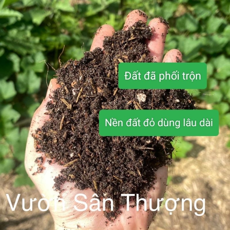 Giá Thể Đã Trộn Sẵn Gói 2kg Cho Rau, Củ, Quả, Cây Cảnh,.. Gồm Đất Phù sa, Tricho, Phân Nhật, Trù.n Quế,v.v Trồng Ngay