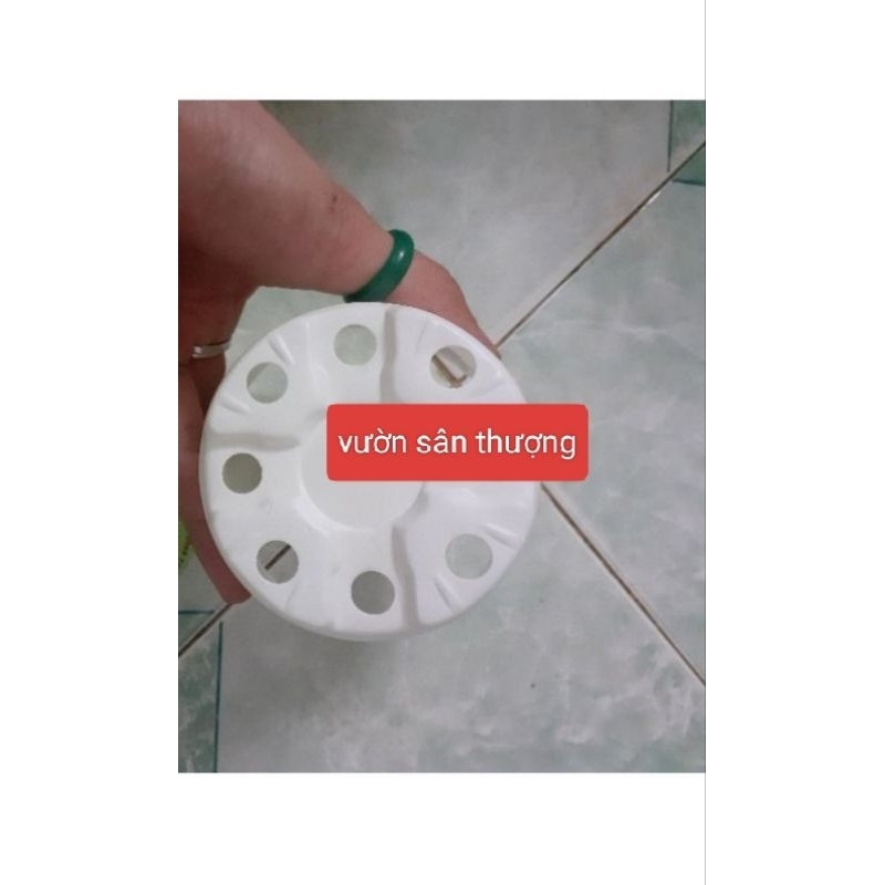 Set 10 Chậu Nhựa Pp (105×80 mm) Ươm Cây, Trồng sen, Trồng Hoa, Chất Lượng Cao, Miệng Vành Cứng