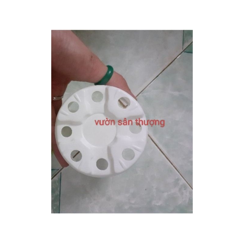 Set 10 Chậu Nhựa Pp (105×80 mm) Ươm Cây, Trồng sen, Trồng Hoa, Chất Lượng Cao, Miệng Vành Cứng
