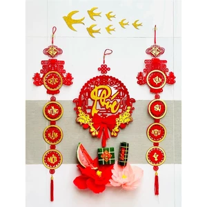 SET TRANG TRÍ TẾT MẪU 7