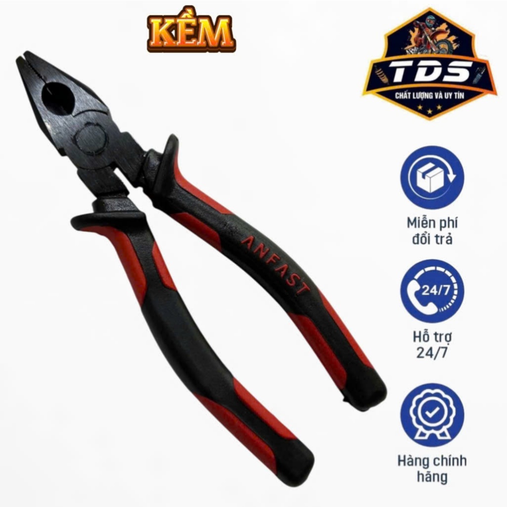 Kềm Răng, Kềm Điện mở nắp nhớt xe máy YCU - II Full Size 6'' | Shopee ...