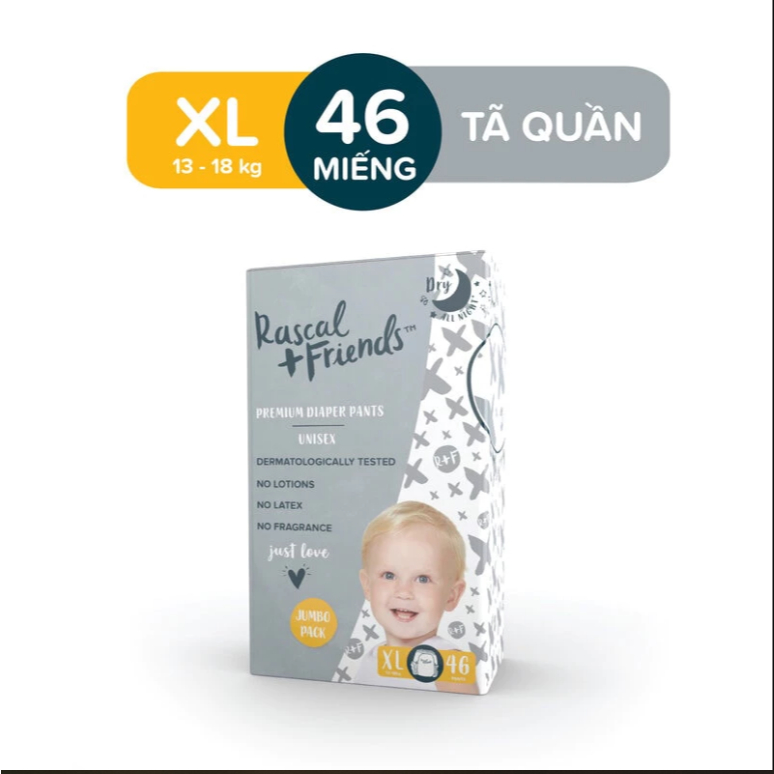Tã/Bỉm Quần Rascal + Friends | Shopee Việt Nam