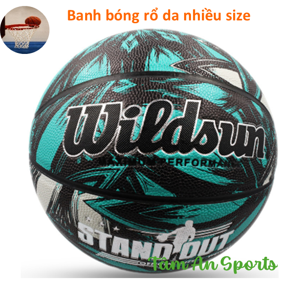 Bóng rổ da PU số 3- 4- 5- 6- 7 banh bóng rổ thi đấu chuyên nghiệp- Thể ...