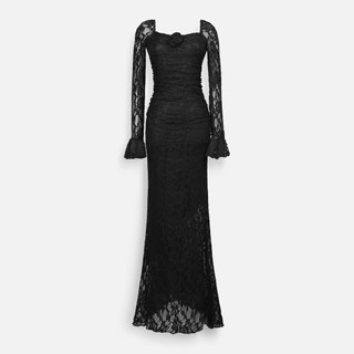 Đầm Dài Nữ Sweet Lacey, Chất Vải Thun Ren Thoải Mái, WDD076 SOME HOW STORE
