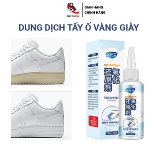 Dung Dịch Tẩy Ố Vàng Đế Giày cực mạnh - Công nghệ Nhật Bản tẩy trắng, khử ố vàng - Vệ sinh, làm trắng sneaker, giày dép
