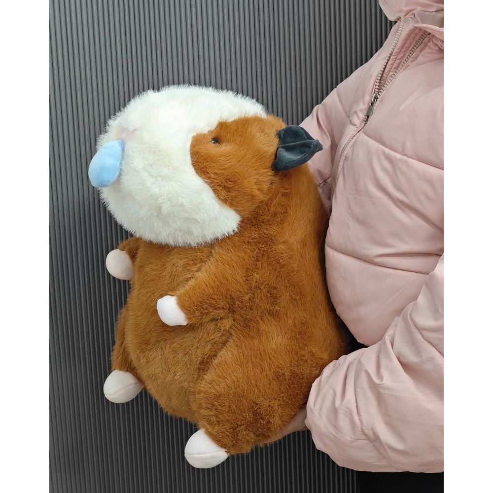 Gấu bông chuột hamster chảy nước mũi dễ thương Chuột lang hamster nhồi bông vải lông chồn kim cao cấp