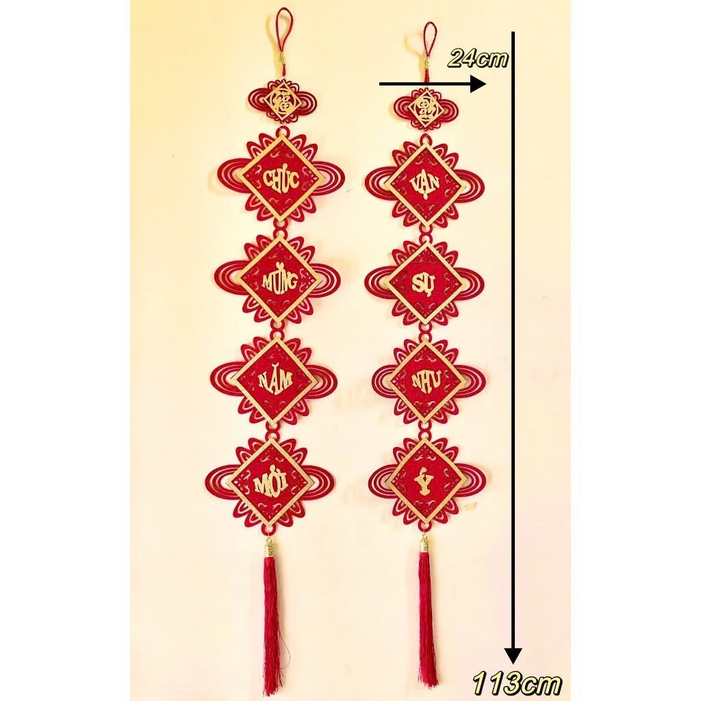 SET TRANG TRÍ TÊT ĐÔI KHÁNH + LIỄNG NGẪU NHIÊN
