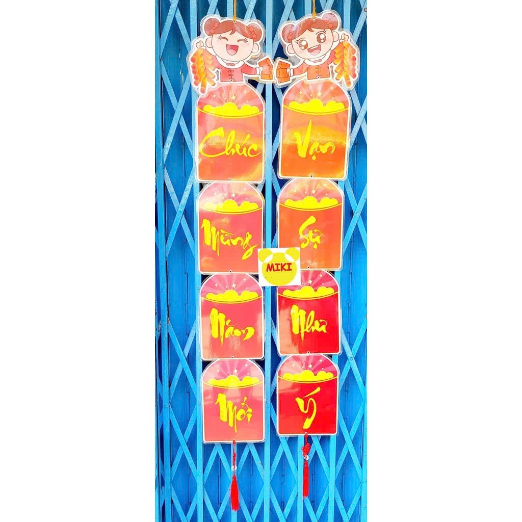BỘ CÂU ĐỐI TRANG TRÍ XUÂN TẾT 2026 (Đồ dùng dạy học Miki)