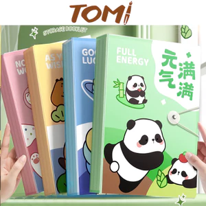 File Lá Đựng Tài Liệu A4 TOMI Size 30/40/60 Tờ Nhiều Mẫu Hoạ Tiết Hoạ Hình Dễ Thương 147