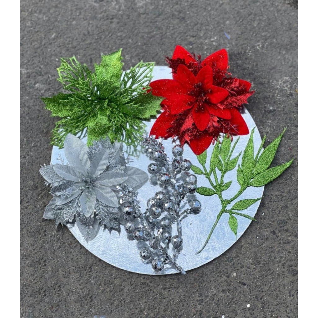SET PHỤ KIỆN TRANG TRÍ THÁP BÁNH NƯỚC NGỌT CHƯNG TẾT - MẪU NGẪU NHIÊN ĐỒNG GIÁ